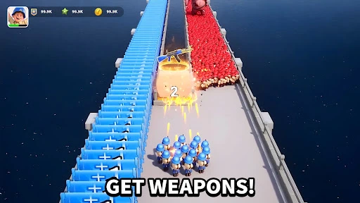 Gameplay screenshot 2 from Top War: Battle Game - Strategy game